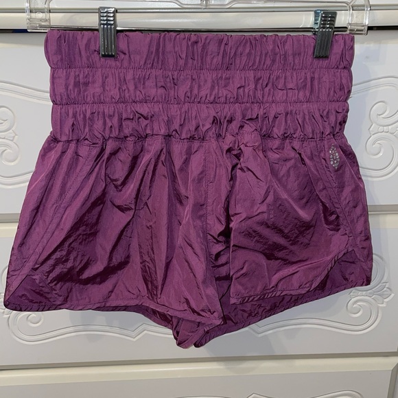 Free People “The Way Home” Shorts size small, purple - Picture 3 of 4